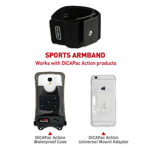 wasserdichte Fahrrad- & Sportarmband Handytasche für Sony Xperia C3 / Sony Xperia C4 / Sony Xperia L1 / Sony Xperia T3