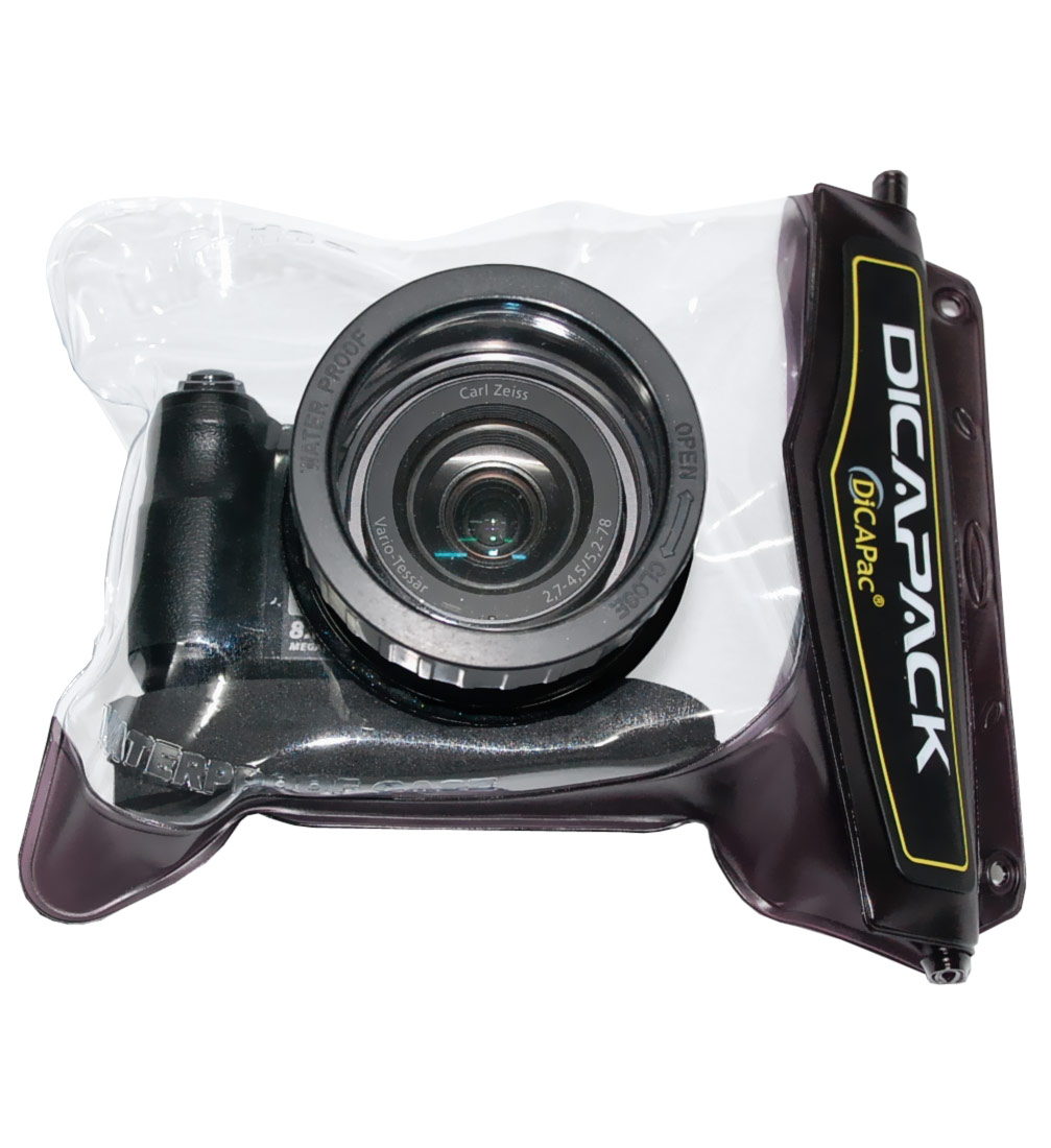 Dicapac WP-H10 Custodia Waterproof per Fotocamera reflex Lente in Policarbonato con Protezione UV Tenuta Stagna fino a 10 metri