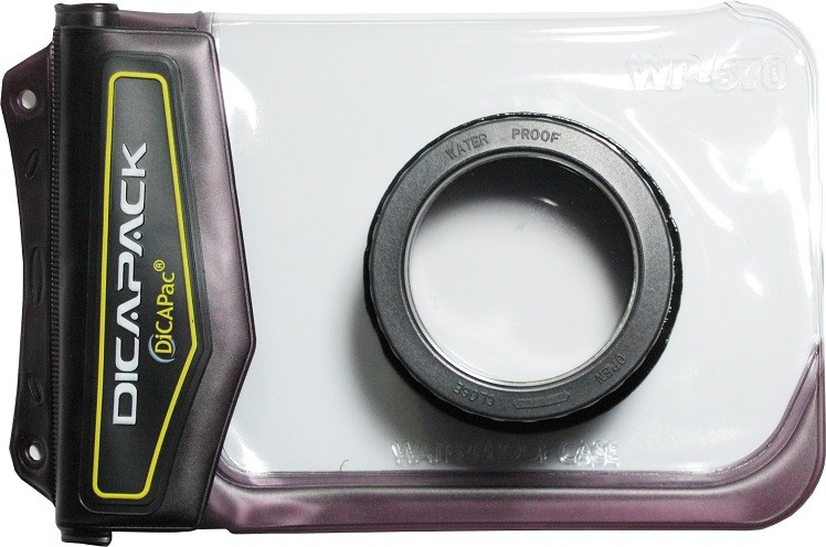 DiCAPac WP-570 wasserdichte Kameratasche mit Kamera 2