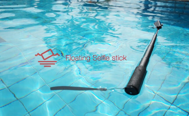 DiCAPac Action DP-1M Smartphone Selfie Stick mit Halterung für Smartphone Unterwassertaschen - Produktbild