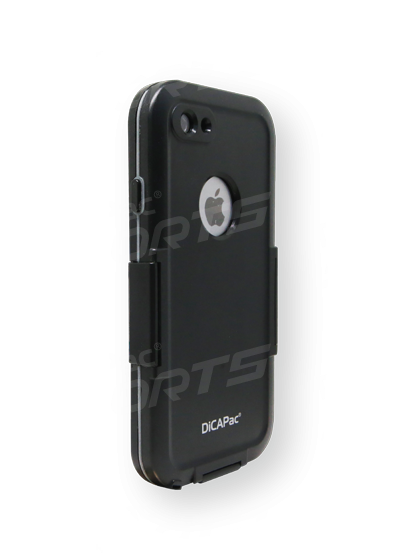 DiCAPac WS-i6s wasserdichtes iPhone 6 Handy Case für iPhone 6 & 6s - Grau - vorne