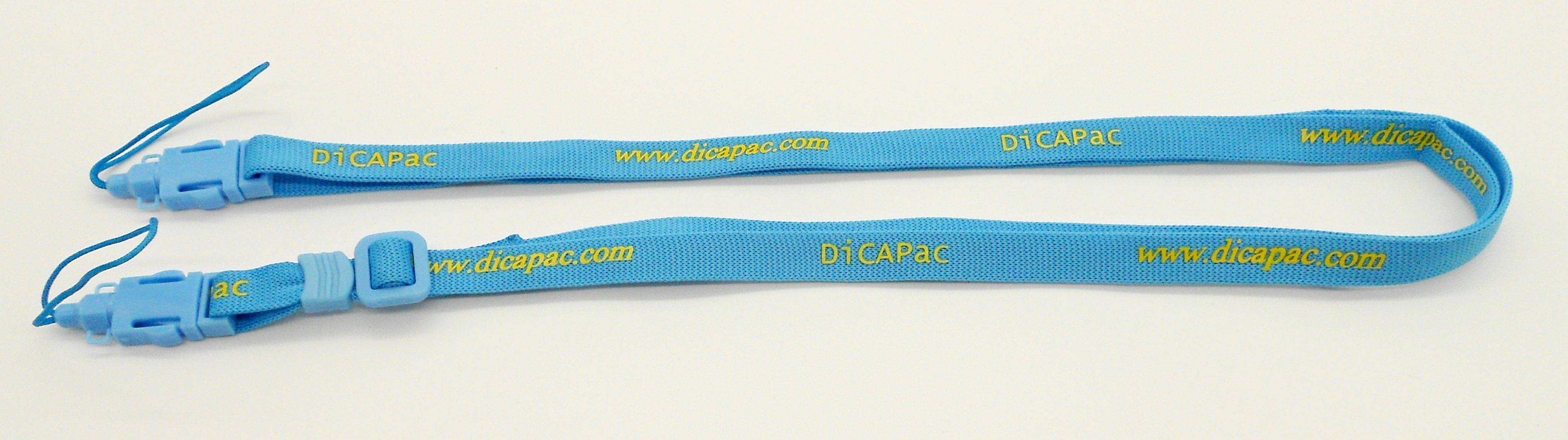 dicapac ersatzteil trageriehmen neck strap viele dicapac modelle - blau