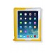 DiCAPac WP-i20 wasserdichte iPad Hülle in gelb von vorne