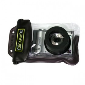 DiCAPac WP-410 waterproof Camera Case for many Cameras like e.g. Canon Ixus 130/ 132/ 135/ 140 and many others