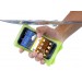 DiCAPac WP-C1 Waterproof Mobile Phone Case for for Android, Blackberry & Windows Mobile Phones - green - waterproof demonstration