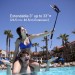 Waterproof smartphone case set DiCAPac Action DRS-C2  with bluetooth selfie stick in the water park