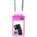 DiCAPac WP-565 small waterproof protective case for personal items, accessories, batteries pink 2