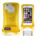 DiCAPac WP-i10 waterproof iPhone Case in yellow