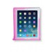 DiCAPac WP-i20 waterproof iPad Case - pink colour - front