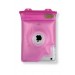 DiCAPac WP-i20m waterproof iPad mini Case - pink rear view