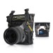 DiCAPac WP-S5 Waterproof Camera SLR Pack - front and back
