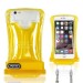 DiCAPac WP-C2 waterproof Phone Bag for 5.7in screens - yellow